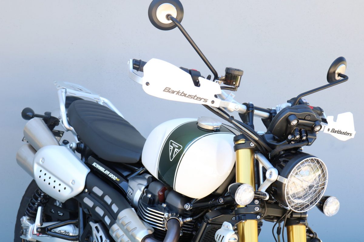 Barkbusters Handguard Mount for Triumph Scrambler 1200 XC XE (BHG-080-00-NP)