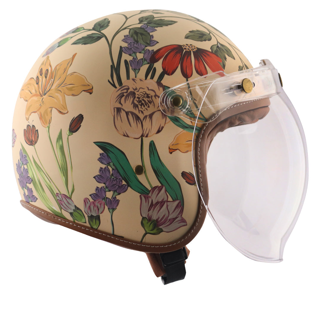 Axor Retro Jet Ibiza Women's Helmet Beige