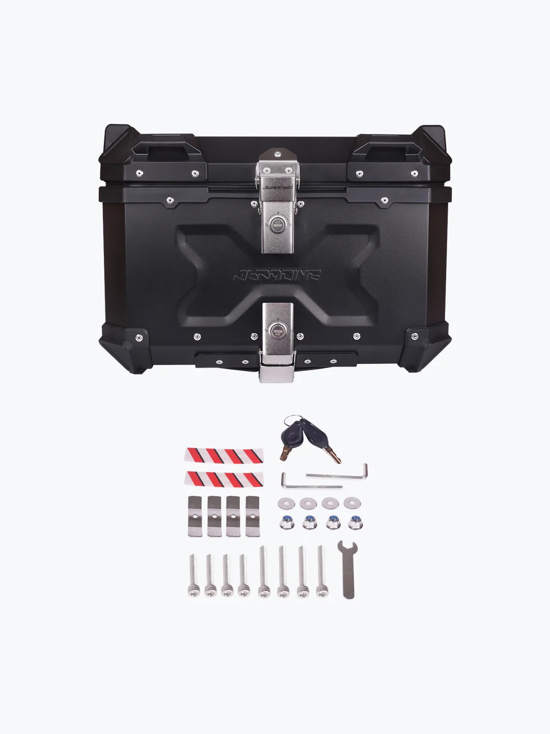 Jb Racing Top Case X 55L Premium With Back Rest Pad AT (199)