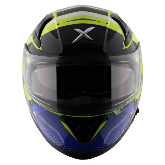 Apex Hex2 Helmet Neon Yellow Blue