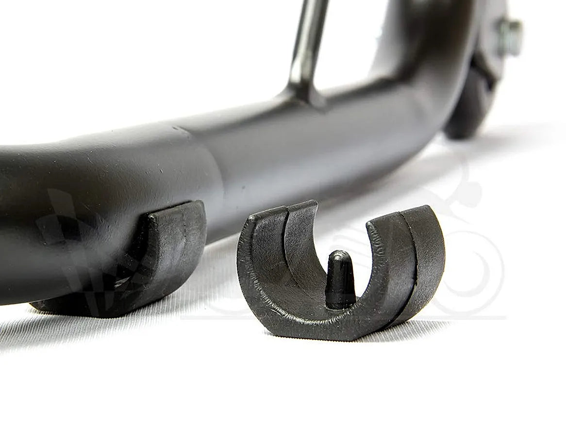 Dismantable Rear Paddock Stand with Skate Wheels - Black - (Bike Wt upto: 450 kgs)