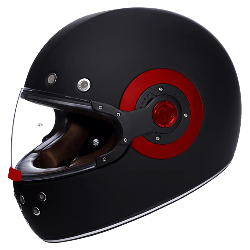 SMK Retro Matt Black (MA230) Helmet