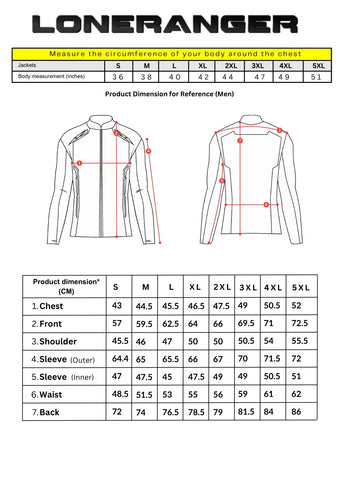 Lone Ranger Wayfarer Touring Jacket Grey