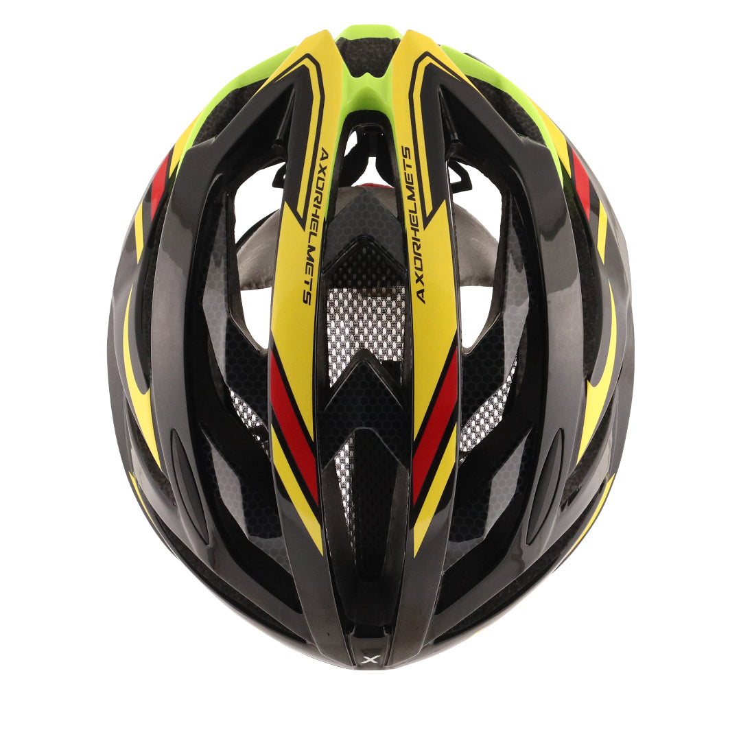 Axor Scoot Bicycle Helmet Black Yellow