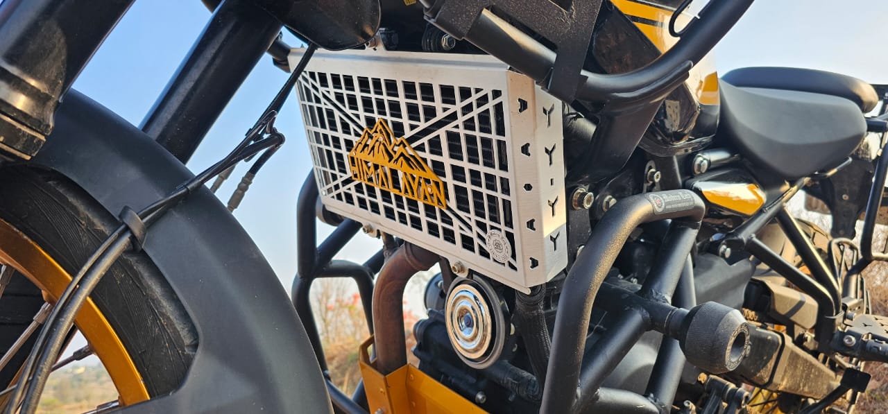 RADIATOR GRILL ALUMINIUM - SILVER / HIMALAYAN 450