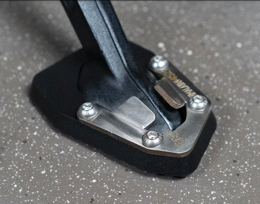 Zana Side Stand Extender Aluminum and Stainless Steel For Himalayan 450