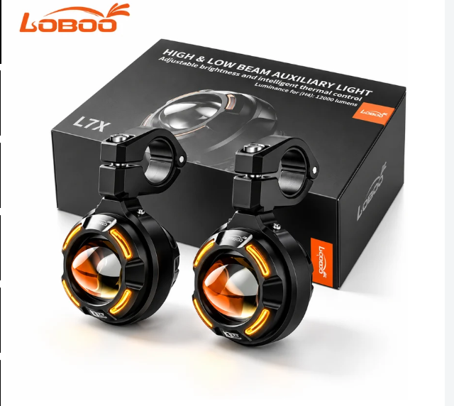 LOBOO L7X High & Low Beam Auxiliary Light (11.1.01407.001.01)