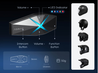 ASMAX F1 PRO INTERCOM TUNED BY BONJIOVI LABS