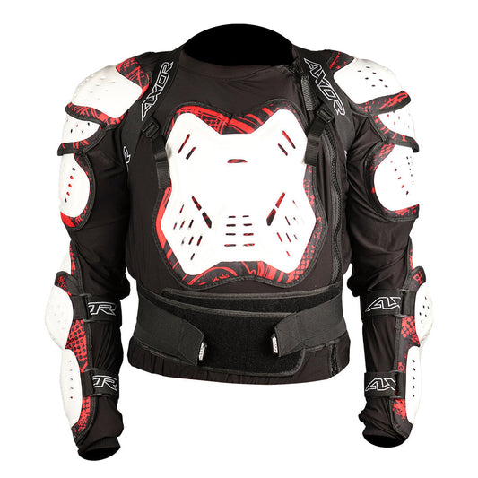 Axor Shield Protective Body Armor Jacket BLACK RED
