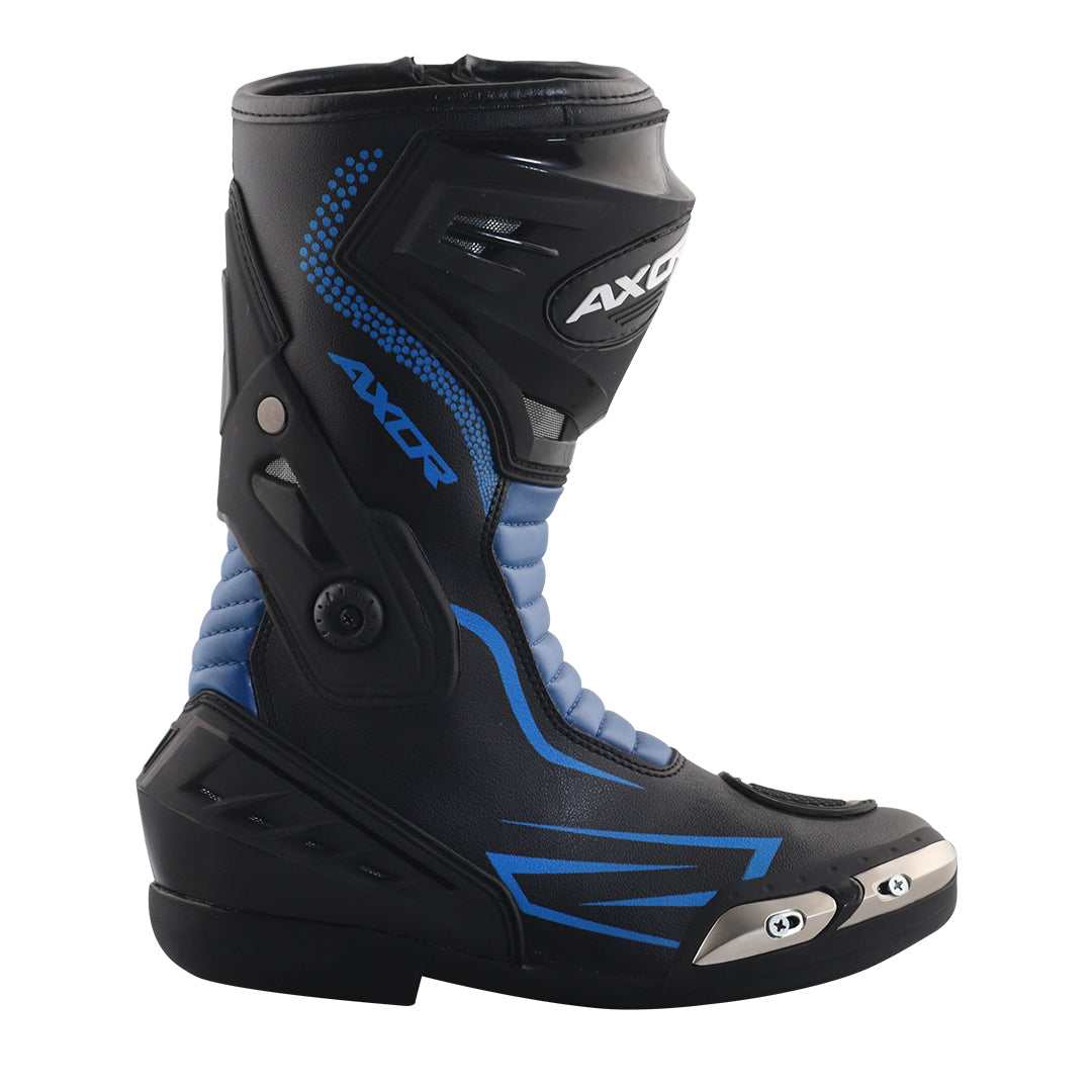 Axor Slipstream Riding Boots BLACK BLUE