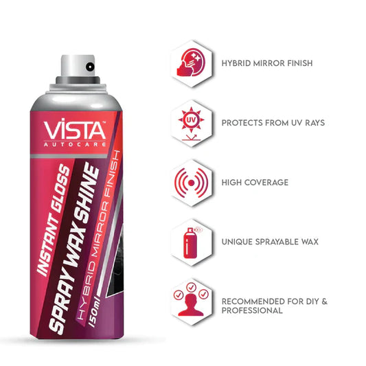 VISTA SPRAY WAX SHINE 150 ml