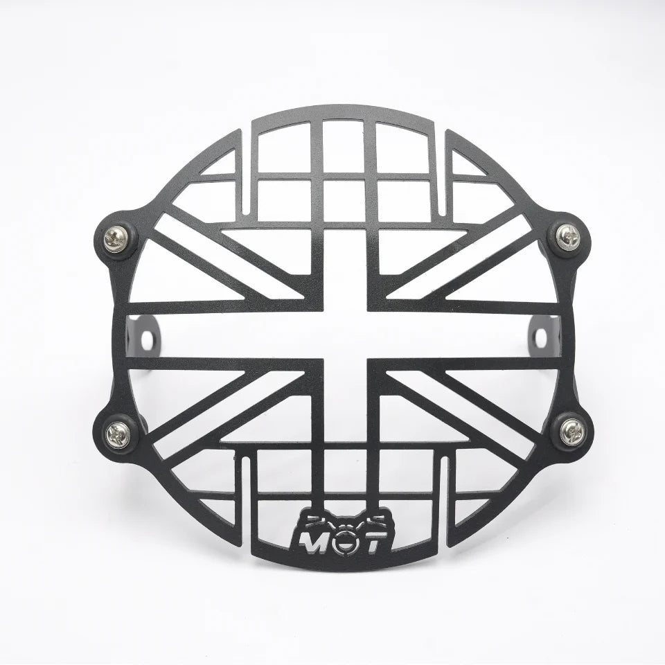 HEAD LIGHT GRILL/INTERCEPTOR 650