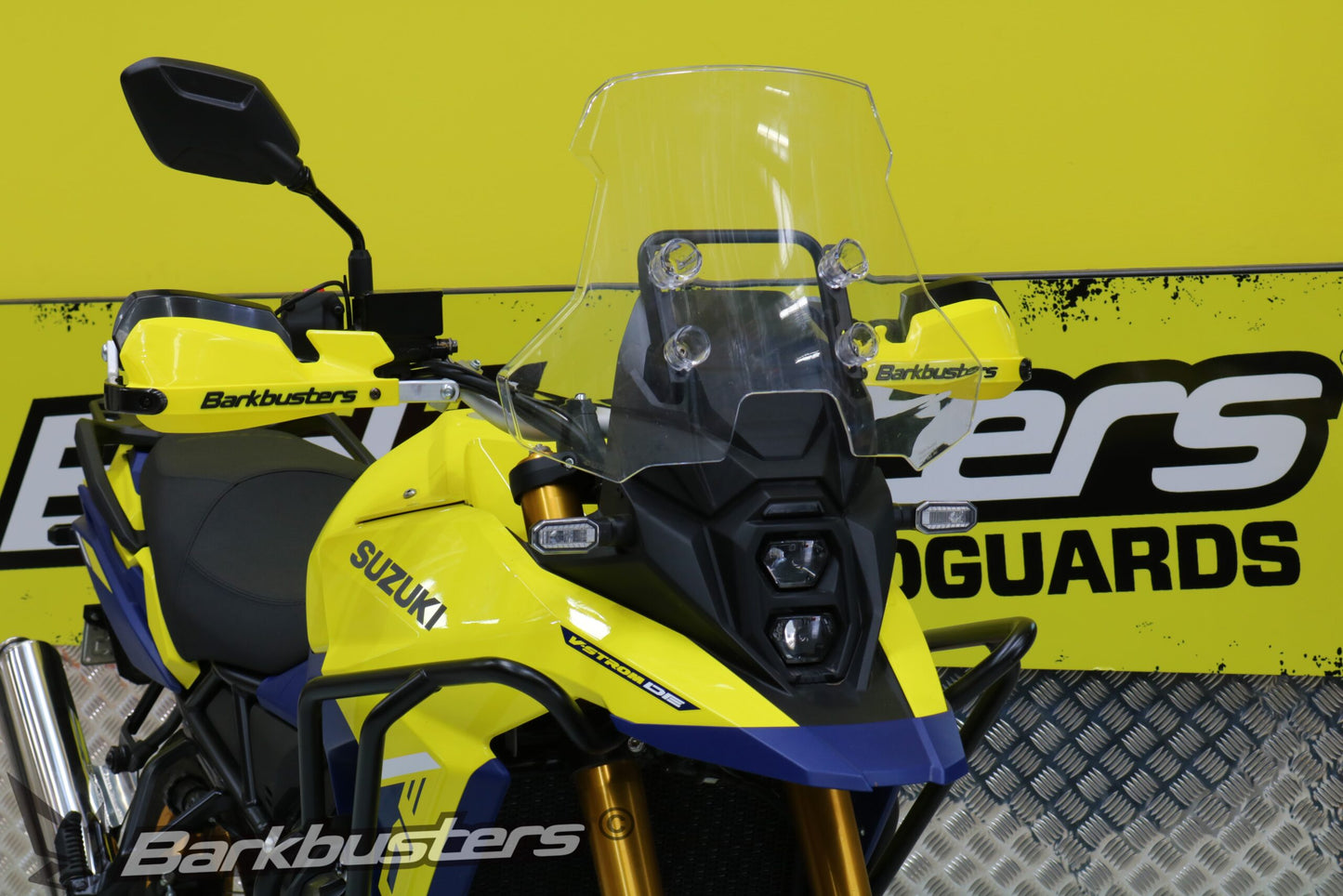 BARKBUSTERS HANDGUARDS FOR SUZUKI V-STROM 800DE - TWO POINT MOUNT (BHG-114) FRAMES