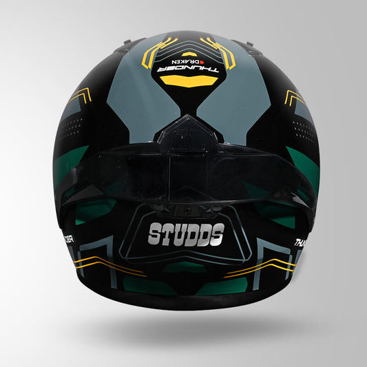 THUNDER D2 DRAKEN DECOR BLACK & GREEN WITH SPOILER