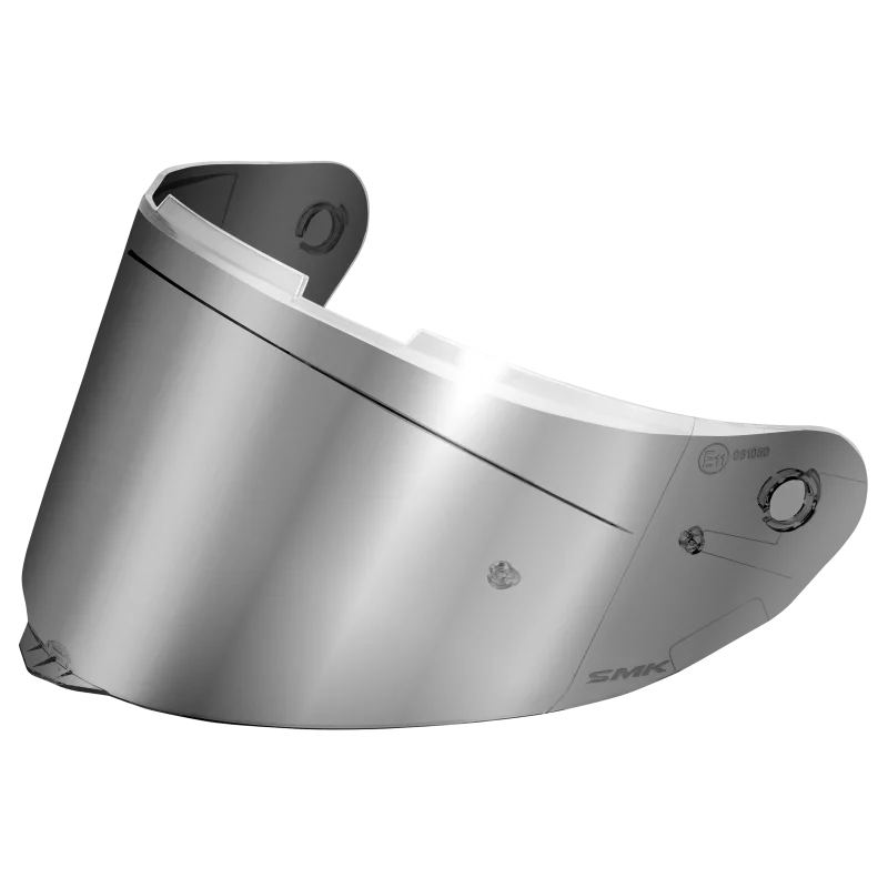 SMK STELLAR SILVER MIRROR VISOR