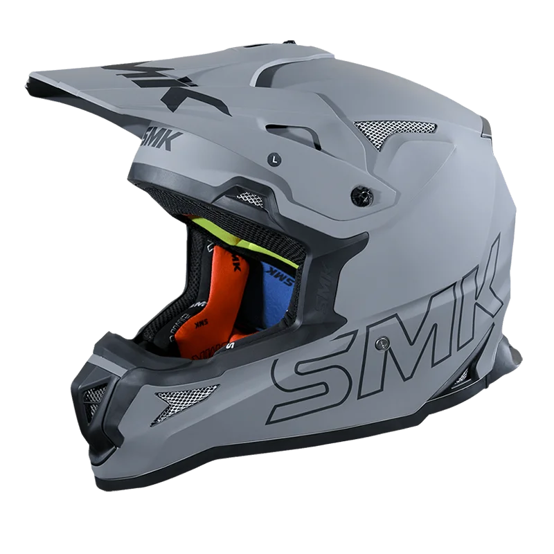 SMK Allterra Narde Grey (MA600) Helmet