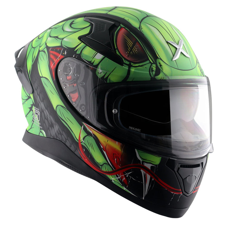 Axor Apex Venomous Dull Black Neon Green