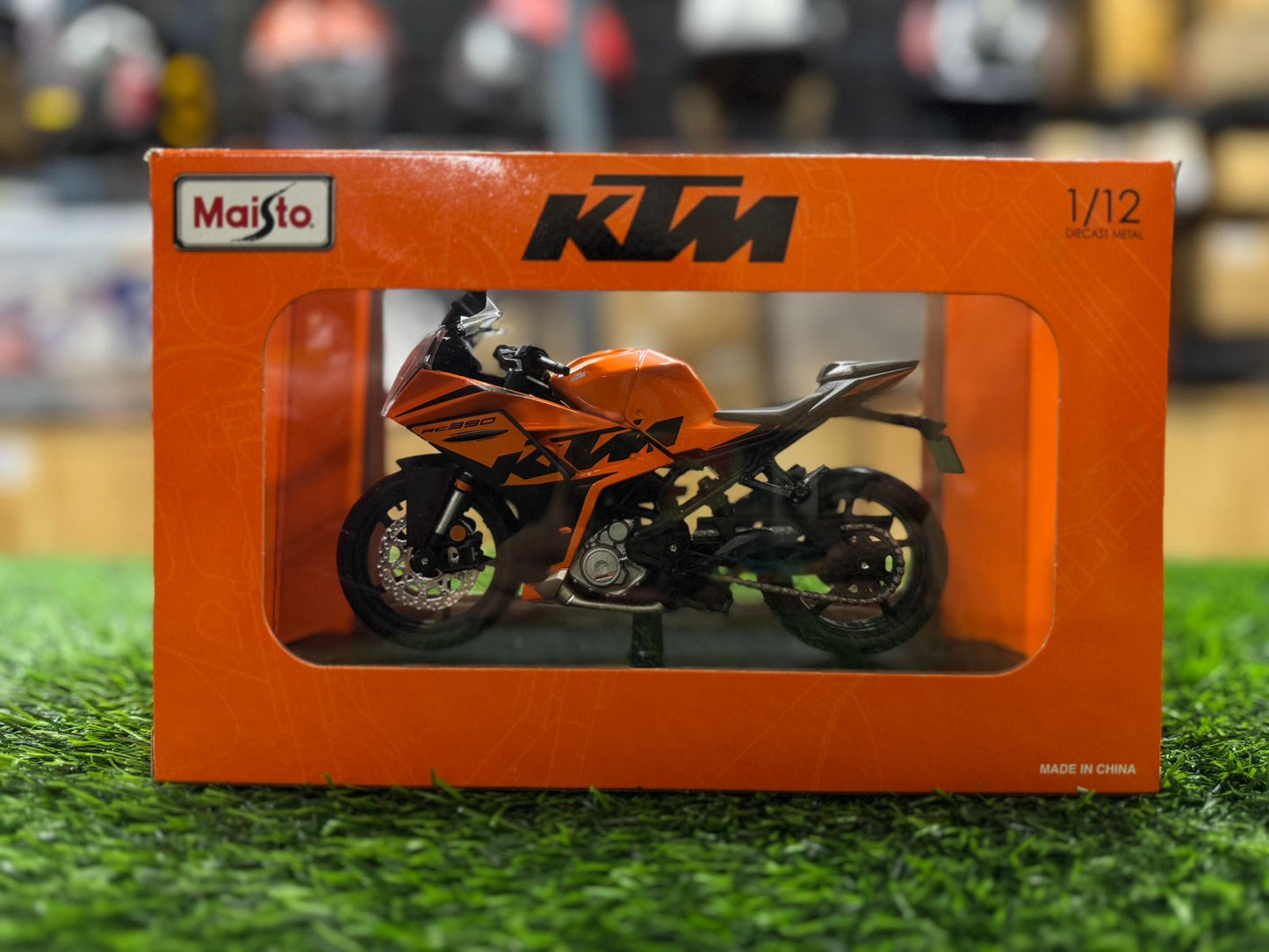 KTM RC390 1:12 Maisto Licensed Scale Model bike collectible