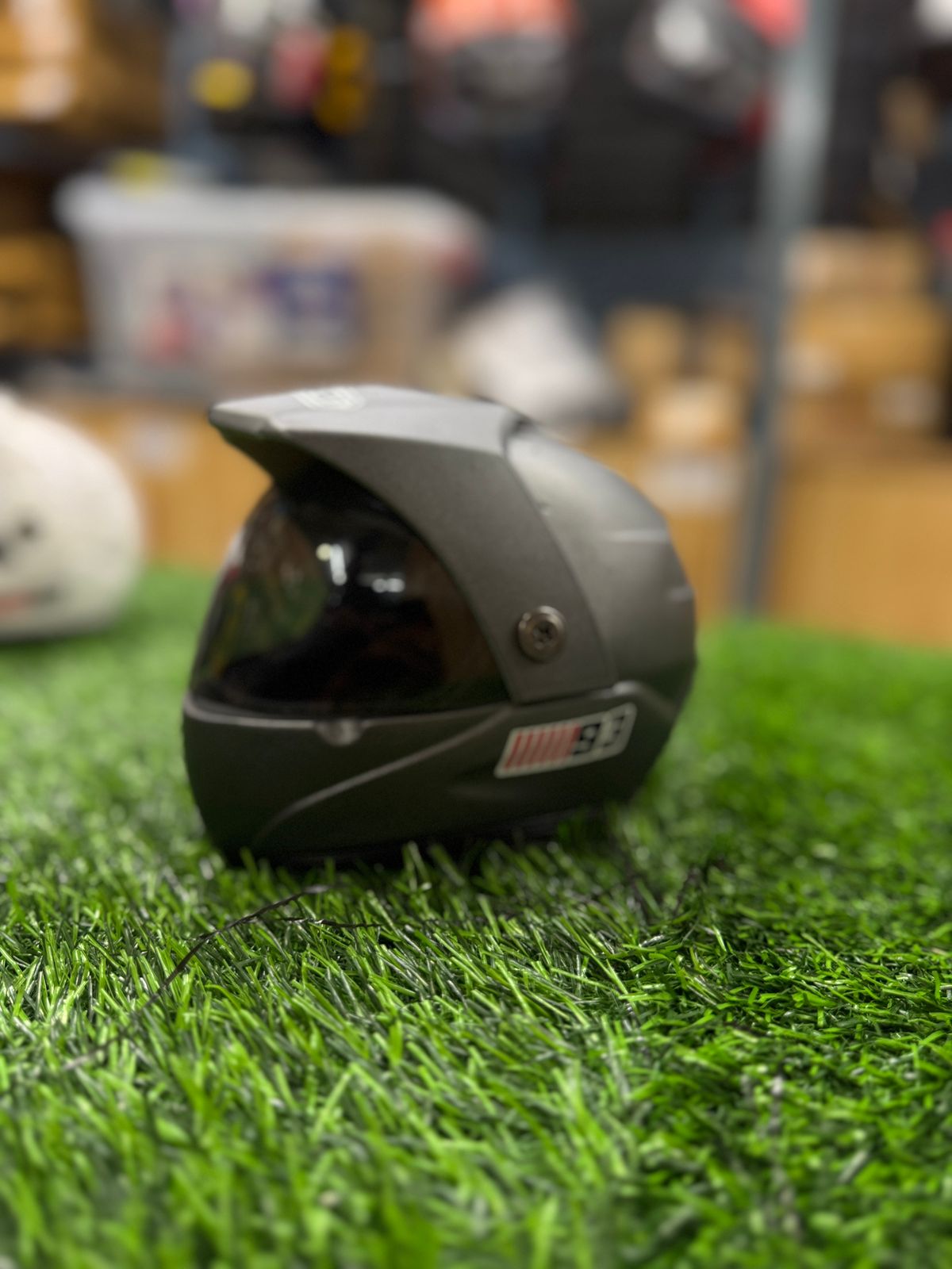 Shoei Black MX Miniature Helmet