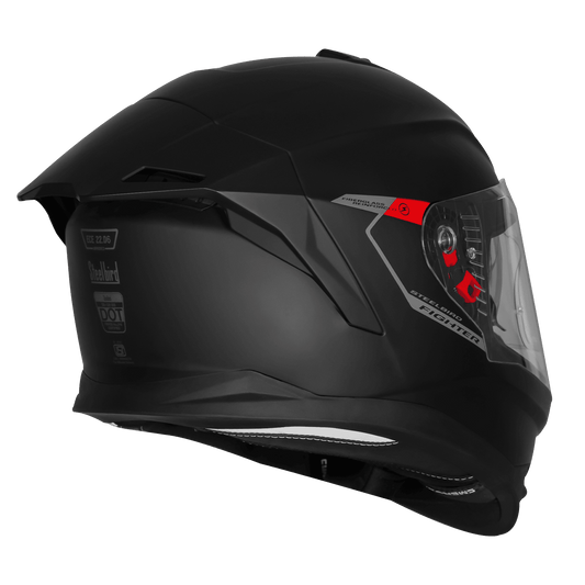 SteelBird SB-120 Fighter Gloss Black Grey