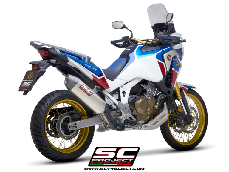 SC Project Exhaust Titanium X-Plorer || for Honda CRF1100L Africa Twin (2020-2023)