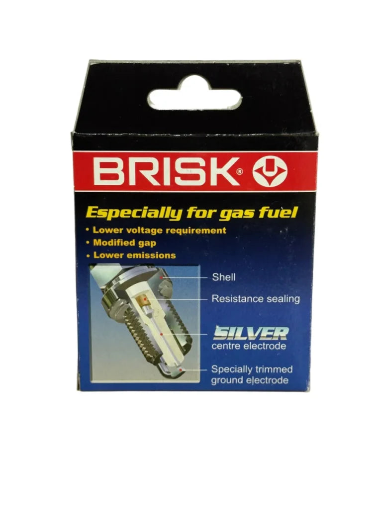 BRISK Silver Racing Spark Plug for Maruti Suzuki Alto K10 / Celerio / A-Star / Swift / Ciaz / Ertiga / XL6 / Brezza / Jimny & Toyota Urban Cruiser 1.5 – (BR15YS)