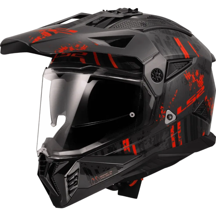 MX436 PIONEER II CRAZY GLOSS BLACK RED-06