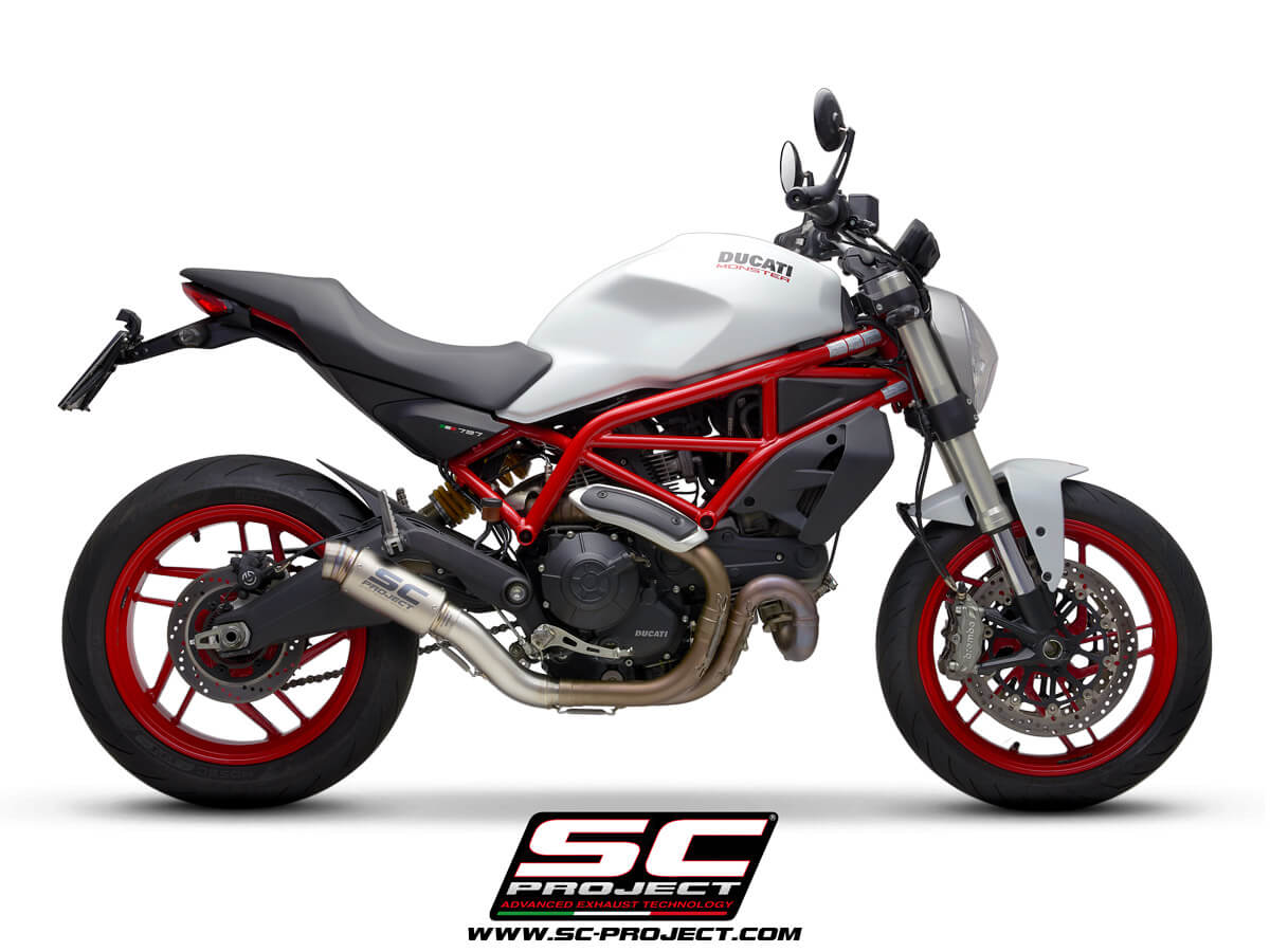 SC PROJECT GP70-R EXHAUST FOR DUCATI MONSTER 797 (2017-20)