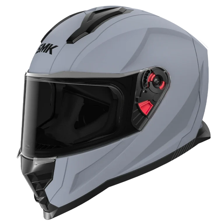 SMK NOVA SOLID MA600 GREY MATT FULL FACE HELMET