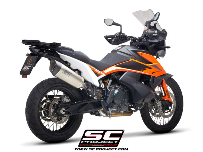 SC Project DE-Cat Link Pipe Stainless Steel Compatible with specific sc project range for KTM 890 Adventure (2021-2024)