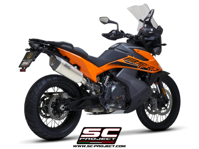 SC Project Exhaust SC1-R Titanium for KTM 890 Adventure (2021-2024)
