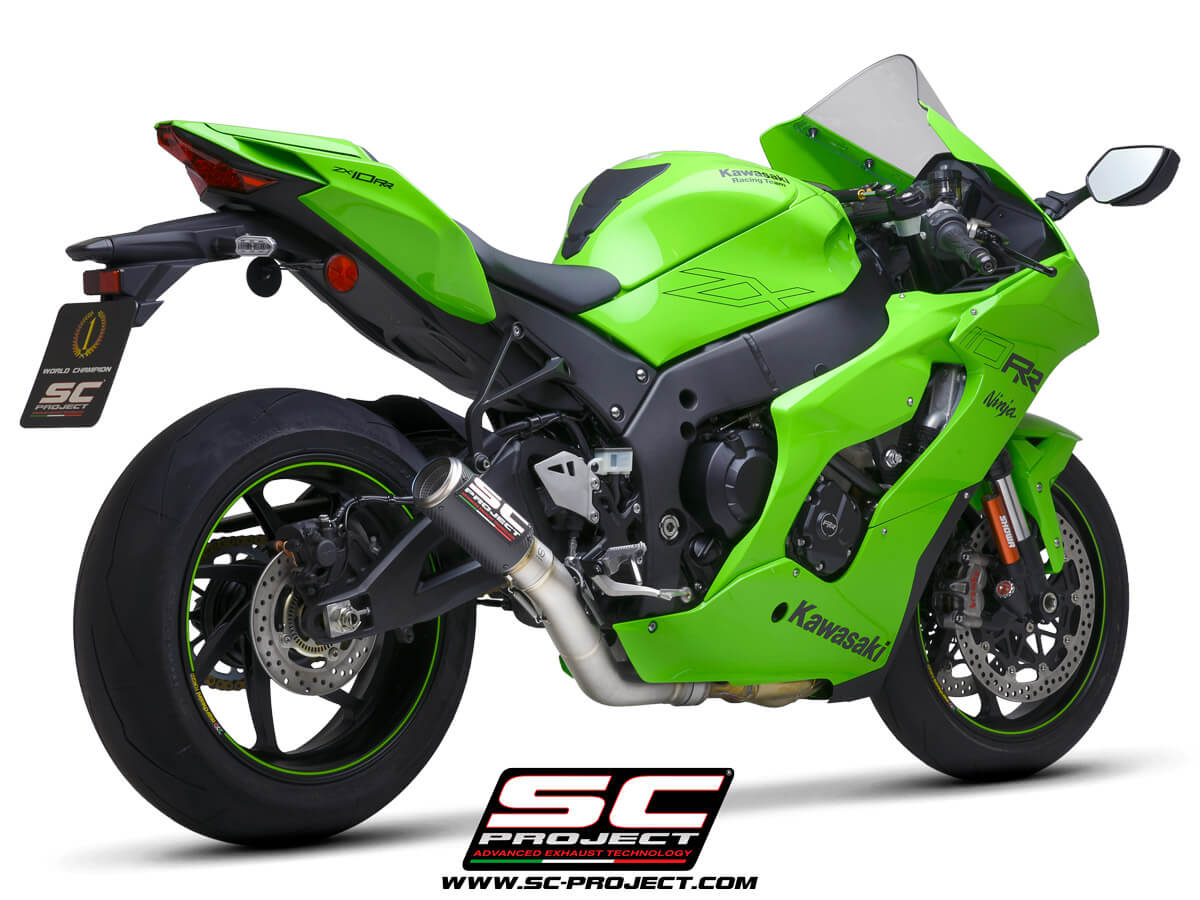 SC Project Exhaust CR-T Carbon (21-24) for Kawasaki ZX 10R