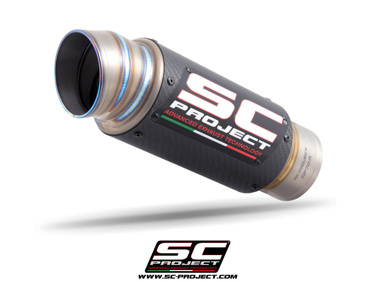 SC PROJECT GP70-R Carbon EXHAUST FOR KAWASAKI Z H2 (2020-2024)