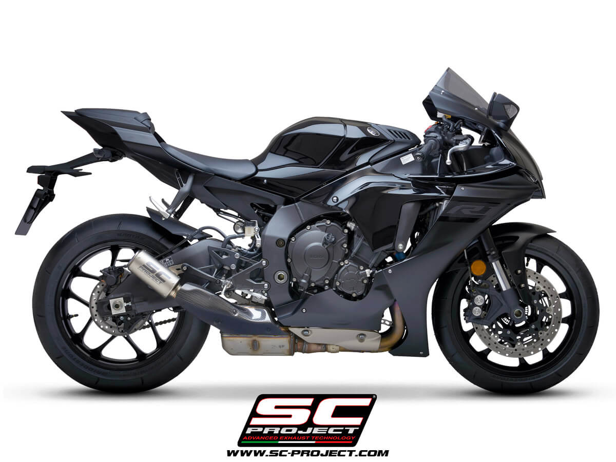 SC PROJECT CR-T EXHAUST FOR YAMAHA R1 (17-19)