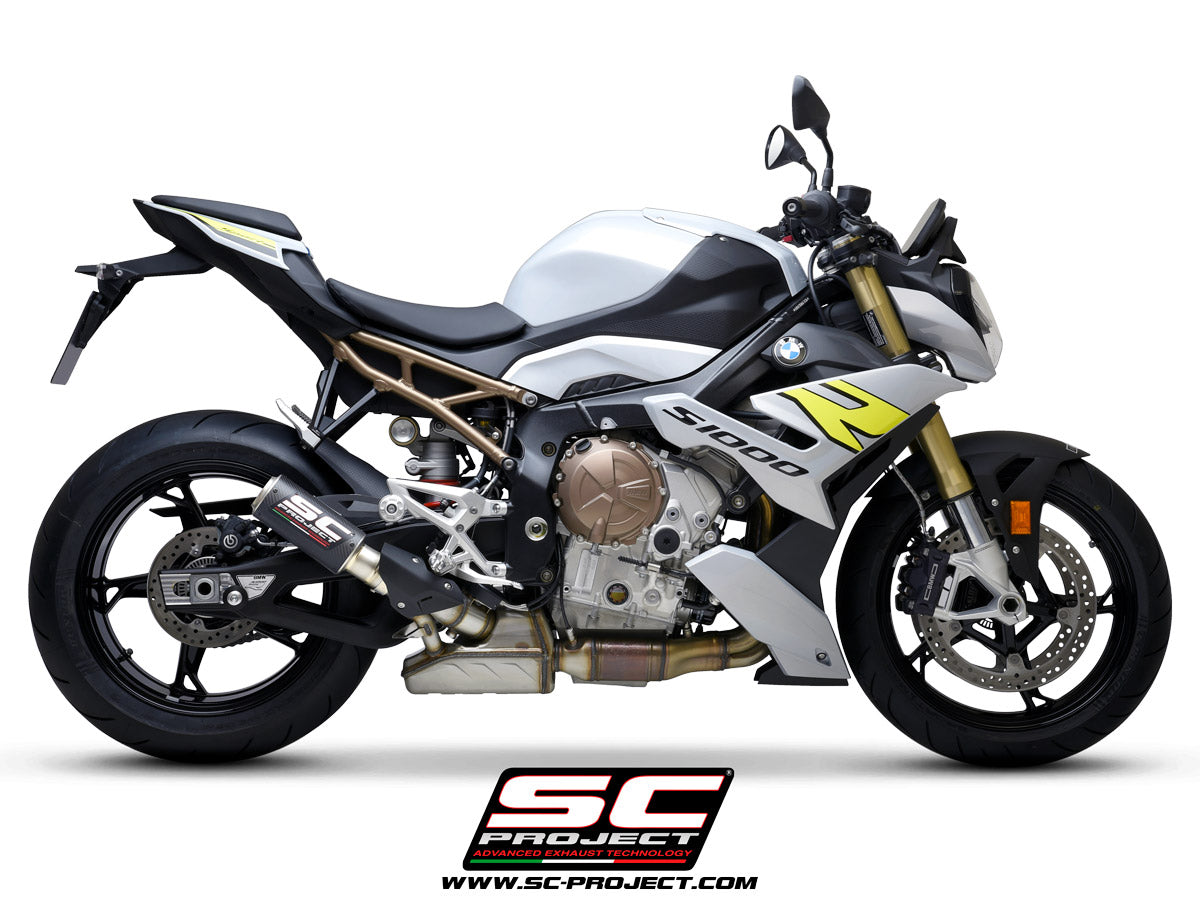 SC Project CR-T Carbon Exhaust with Stoneguard Grid for S1000 R (2021-2025)