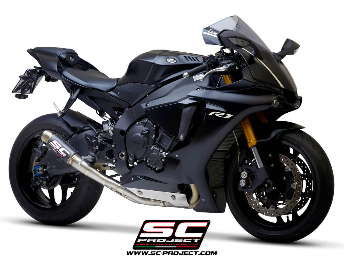 SC PROJECT GP70-R EXHAUST FOR YAMAHA YZF R1 (2017 – 19) – R1M