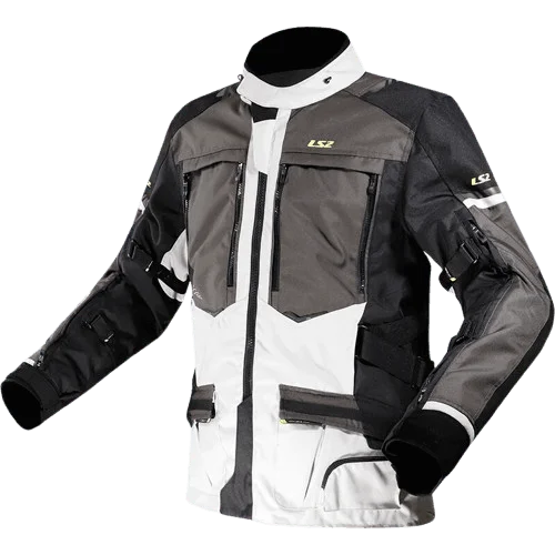 JACKET NORWAY MAN BLACK GREY YELLOW