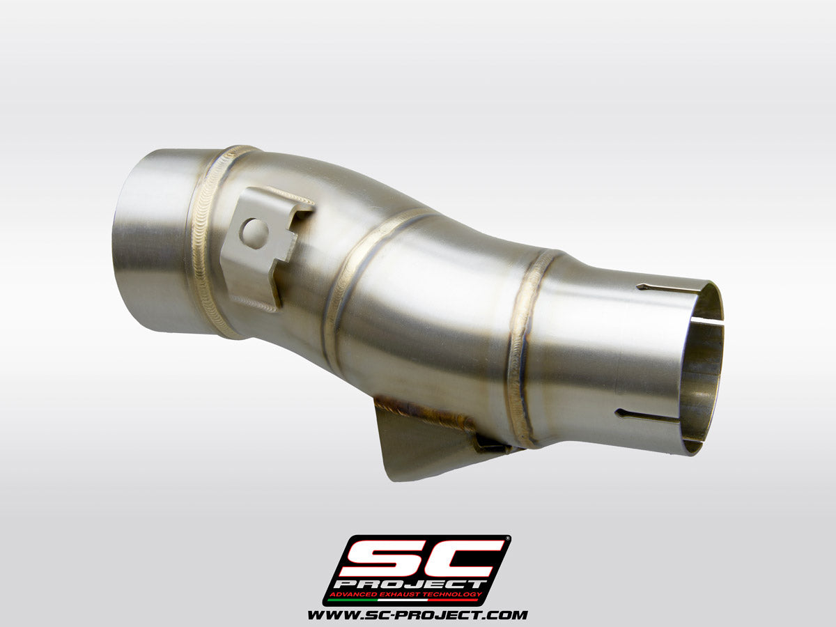 Sc Project Exhaust Valve Removal link pipe compatible with Adventure X-Plorer || for Honda CRF1100L Africa Twin (2020-2023)