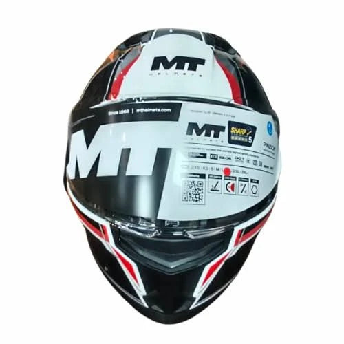 MT Stinger 2 Atlas A5 Helmet - Gloss White Red