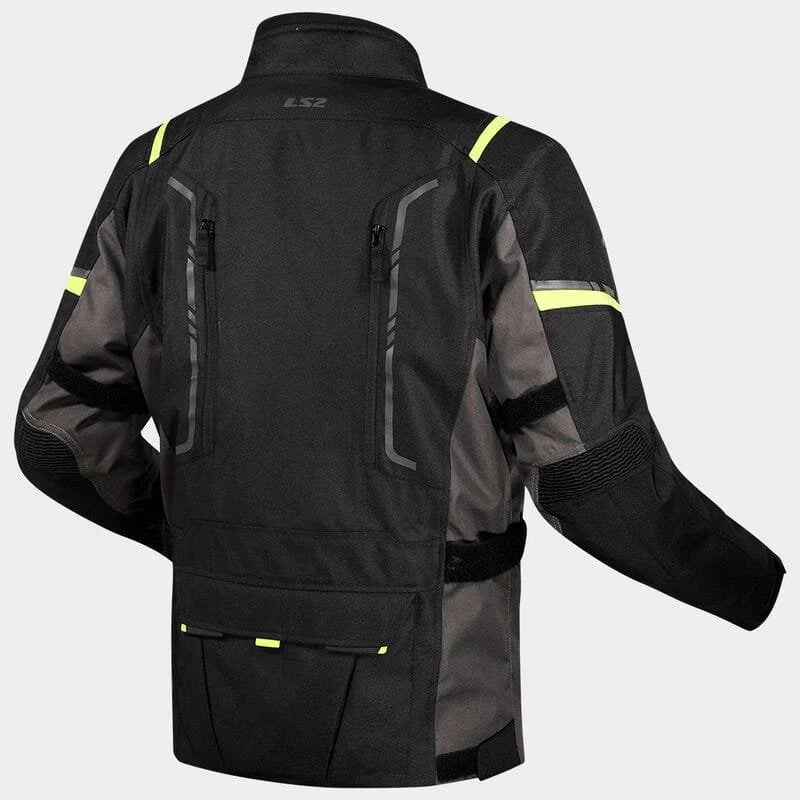 JACKET NARVIK LADY GREY BLACK HI-VI YELLOW