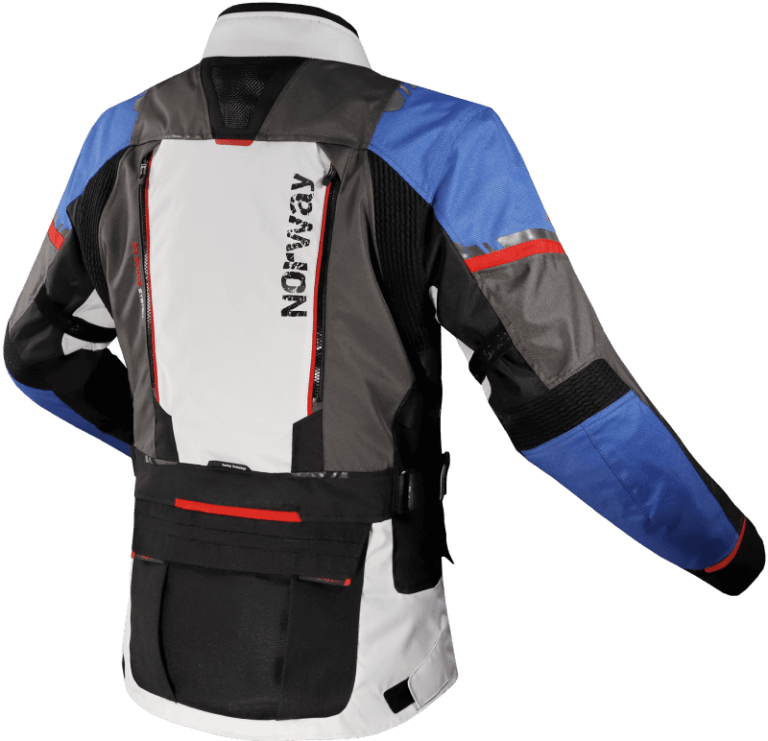 JACKET NORWAY MAN BLUE BLACK GREY RED
