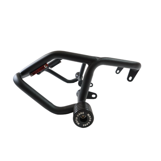 CRASH GUARD WITH DUAL SLIDERS FOR JAWA 42 BOBBER