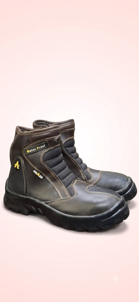 ORAZO PICUS RIDING WATERPROOF BOOTS BROWN (MINOR DISCOLOUR)
