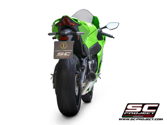 SC Project Exhaust S1 Titanium (2021-2024) With De-Cat Link Pipe for ZX-10R