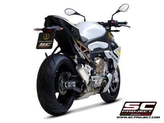 SC Project Exhaust CR-T Titanium with Stoneguard Grip for BMW S 1000 R (2021-2025)
