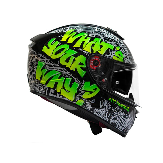 MT BLADE 2 SV – FACTORY A6 FLUOR FULL FACE HELMET