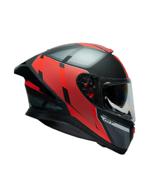 MT Thunder 3 SV Pro Nova B5 Helmet - Matt Black Red