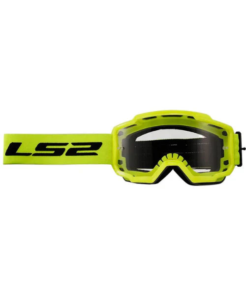 GOGGLES CHARGER PRO HIV YELLOW WITH CLEAR VISOR FREE SIZE