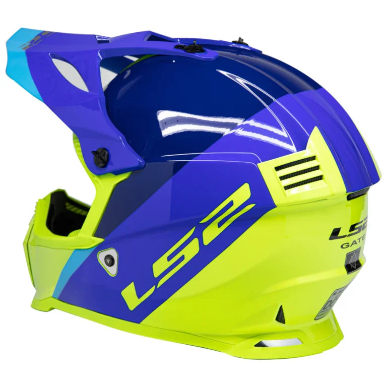 MX437 FAST EVO LAUNCH BLUE HI-VIS