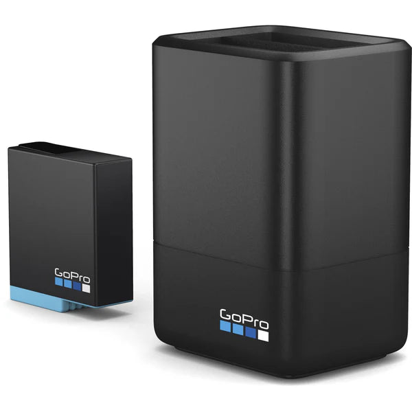 GoPro Dual Battery Charger with Battery for HERO8/7/6/5 Black